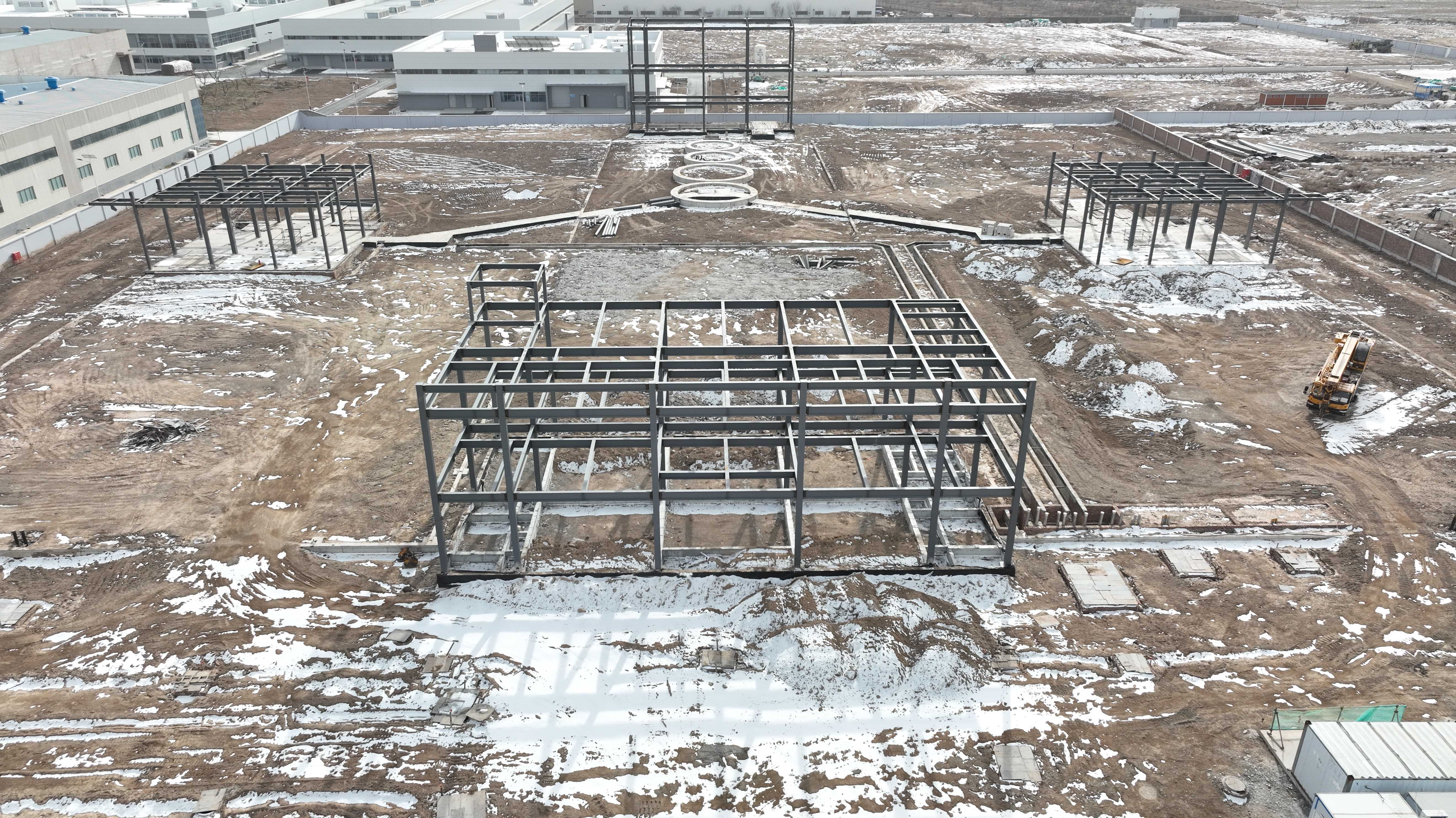 兰州新区仟客莱钢结构项目